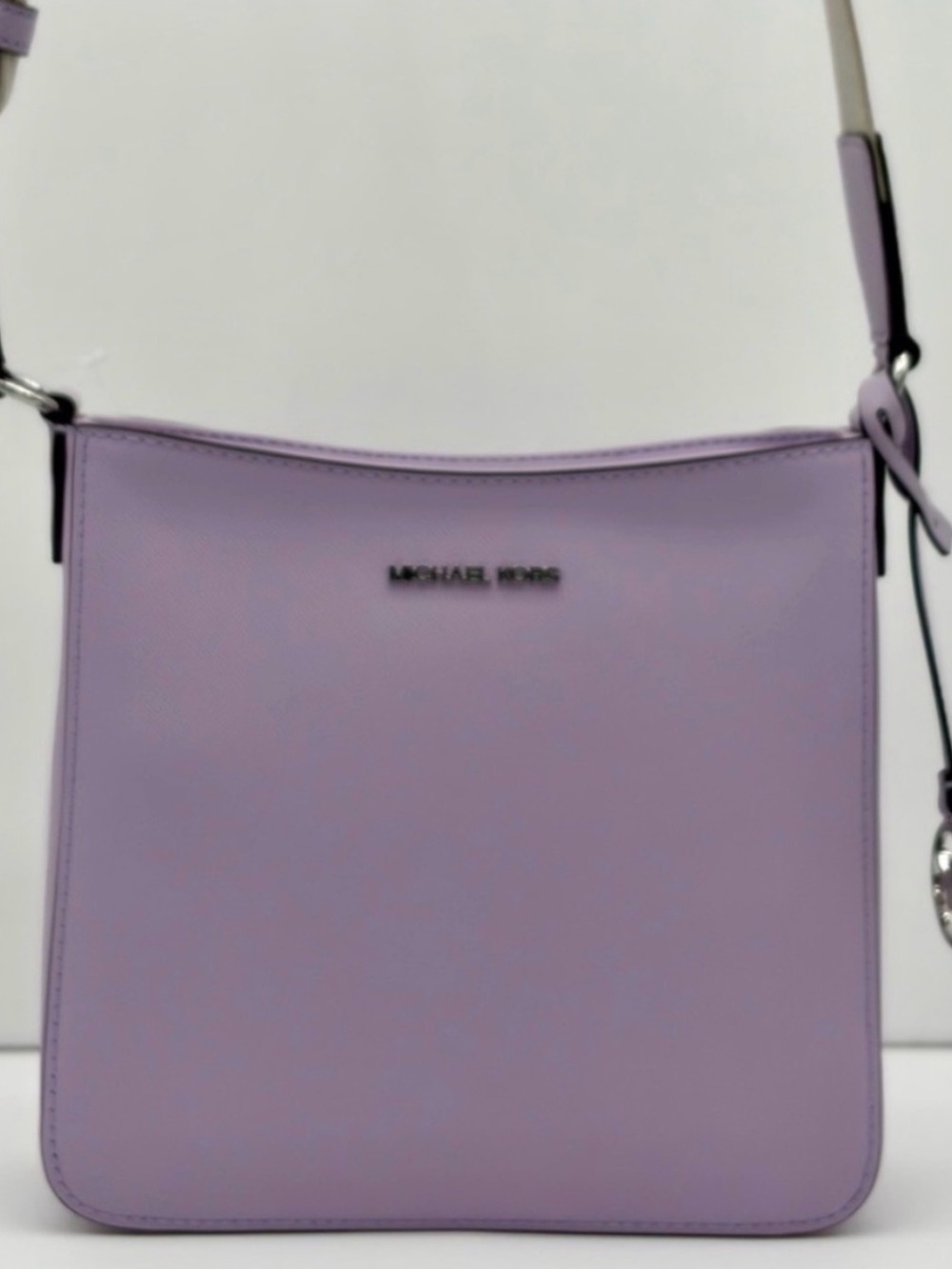 NWT Michael Kors Jet Set Travel Light Quartz Crossbody Bag $228 - Picture 9 of 11